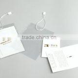 Wholesale New Plastic Paper Hangtag With String for Shirts,Clothing thumbnail-3
