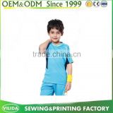 Guangzhou Factory custom 100% Polyester spandex blank raglan sleeve baseball boys t shirts made in china
