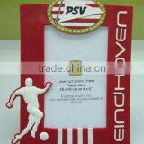 Customized 3d Rubber Photo Frame / Embossed 3d Photo Frame / Pvc Picture Frames