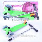 120/80mm 3 Wheel Plug in Aluminum T Bar Kick Kick New Type Children Scooter thumbnail-4