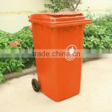 240 liter plastic trash bin