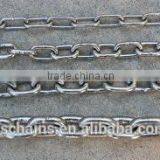 hot dip galvanized steel link chain