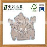 2015year China Factory FSC&SA8000 Promotional Wooden Christmas Crafts for Santa Claus thumbnail-2