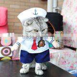 Costume Policeman Superhero Caribbean for Dog Cat Halloween Dress up thumbnail-4