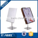Stainless steel Shirt display ,Trade Show Equipment ,Shirt Display Rack Clothes display stand