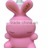 Pink Rabbit Bath Toys,Rabbit Head Lotion Dispenser Toy thumbnail-1