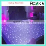 WIFI SD-Card Control 0.6x0.6m 0.6x1.2m Tempered Glass OR Acrylic 16pcs SMD5050 RGB 3IN1 White LED Twinkling Starlit Dance Floor