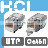 Coated Cat 6A RJ45 UTP Keystone Jack thumbnail-2