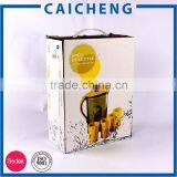 Handmade Exquisite Paper Box With Plastic Handles thumbnail-1