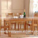 Dining Table Set From Laos Solid Wood thumbnail-6