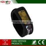 Different colors close protection lasts long accepted engraved logos repellent bracelet