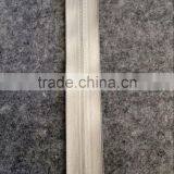 Customized Length 5# Water Proof Nylon Zipper Silver Finishing thumbnail-2
