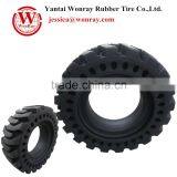 Skid Steer Solid Rubber Tire Cerchioni 10 16.5 Used for Min Skid Steer Loader thumbnail-1