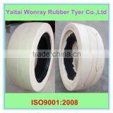 Trailer Wheels Parts Use Electric Trailer Tires 2.00-8(12x4) Solid Tire thumbnail-1
