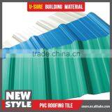Raw Material Used for Construction Corrugated Fireproof Plastic Roofing Material thumbnail-1