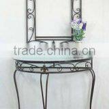 2011 New Metal Wall Mirror Frame With Table thumbnail-1