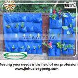 Vertical Garden Systems,Vertical Plastic Plant Pots Wholesale and Hanging Jute Planting Bag thumbnail-1