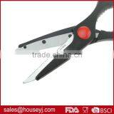 Utility Stainless Steel Kitchen Scissors With pp Plastic Handle 9110 thumbnail-4
