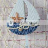CY081 Mediterranean Style Anchors Fish Slipper Boat Shaped Wall Hooks Living Room Hanging Decoration Nautical Decor thumbnail-5