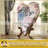 Heart Shape Back Rose Golden Dining Chair for Banquet thumbnail-2