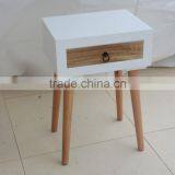 UEnjoy Shabby Chic Pair of Bedside Table Unit Wooden Cabinet 2 Drawers Nightstand Bedroom thumbnail-4