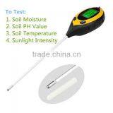 4-in-1 Soil Meter for Moisture PH Light Temperature Gardening Test Meter thumbnail-3
