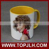 Factory Wholesale New Colorful Sublimation White Mug Printable thumbnail-3