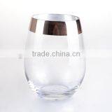Rose Gold Electroplating of Mouth Wine Decanter thumbnail-3