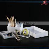 Hot Selling Custom Office Table Transparent File Stationery Shelf thumbnail-5