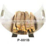 Wood Log Holder, Wood Container thumbnail-1