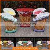 Custom Fiberglass Ice Cream Table thumbnail-4