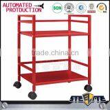 Red Color Display Rack Free Standing Steel Display Rack thumbnail-6