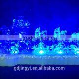 2015 Acrylic Train and Santa Heads Table Decoration With Led Light thumbnail-3