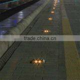 Completely Waterproof IP68 Solar Powered (Charging) LED Reflective Road Stud(Pavement Marker / Cat Eyes) MS-200D(Aluminum Alloy)