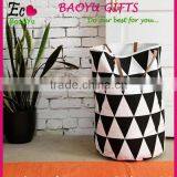 Children Canvas Laundry Basket Collapsible Storage With Handle thumbnail-1