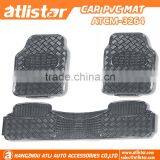 3pcs Aluminum PVC Rubber Car Mats thumbnail-1