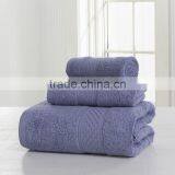 100% Cotton Pure Color 3 Pcs Towel Sets Bath Towels for Adults Luury Brand High Quality Soft Face Towels Variety of Colors thumbnail-6