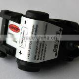 Super Compact Tactical Red Laser Sight and Strobe 80 Lumens CREE Q5 Led Flashlight Combo (FDA Certified) thumbnail-5