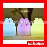 UCHOME Portable Silicone LED Colorful Baby Night Light thumbnail-4