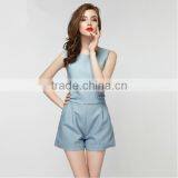 New Fashion Korean Style Women Casual Romper Sleeveless Short Adult Romper thumbnail-1