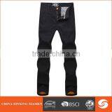 High Quality Cheap Cool Design Black Cotton Pants, Latest Design Twill Pants