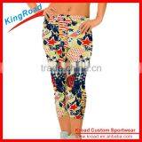 Factory Custom Women New Design Yoga Pants and Fitness Capri Leggings thumbnail-5