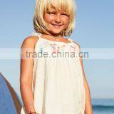 New Arrival Cheap Summer Baby Clothes 2017 Boutique Cotton Embroidered Jersey Stripe Toddler Tank Top thumbnail-3