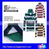 OEM100%Cotton Printed Sports Men Factory Price Custom Polo Shirts Stripe thumbnail-6