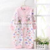 2017 Breathable Cheap Baby Romper With Split Pants Newborn Sleepwear Wholesale thumbnail-2