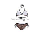 2018 Sexy Factory Wholesale Leopard Print String Bikinis Brazilian Swimwear thumbnail-4