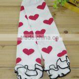 Wholesale Baby Ruffle Heart Pattern Kids Lovely Leg Warmers thumbnail-3