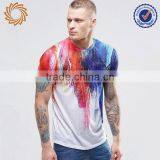Mens Promotional 100% Polyester Sublimation Printing t Shirt Buyer thumbnail-1