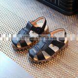 S16882A Wholesale 2017 Leather Boys Sandals thumbnail-3