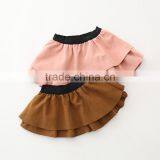 S15199A New Arrival Sweet Children Pleated Skirts